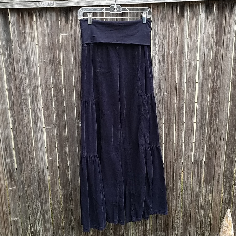 Black Corduroy XCVI Palazzo Pants